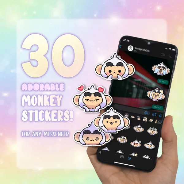 CHIBI CHIMPO sticker download