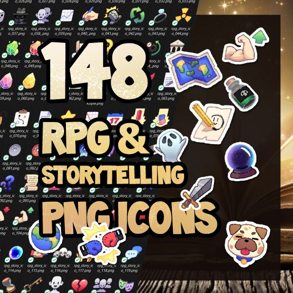 148 PNG Storyteller Icons